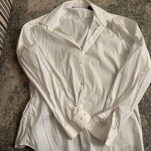 Theory White Dress Shirt for Men